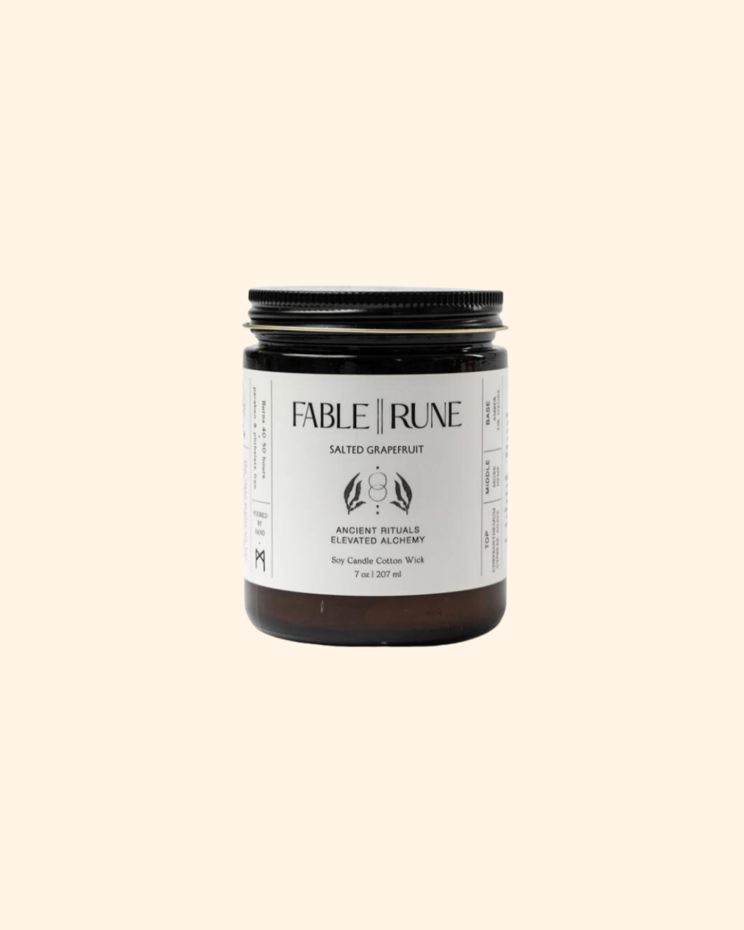 FABLERUNE | Salted Grapefruit Candle