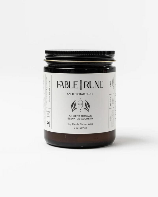 FABLERUNE | Salted Grapefruit Candle